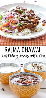 Rajma Masala Curried Kidney Beans Recipe Rajma Recipe Indian Food Recipes Vegetarian Indian Food Recipes
