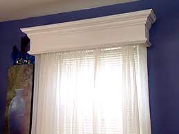 There are a variety of moulding types, including chair rails, crown moulding, baseboards and more. Weekend Projects Construct A Homemade Window Valance Hgtv