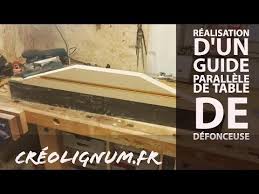 comment faire un guide reglable de defonceuse sous table travail du bois 19 youtube table defonceuse defonceuse defonceuse sous table