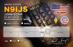 General design specifications for qsl cards. N9ijs Custom Qsl Card Design For Ham Radio