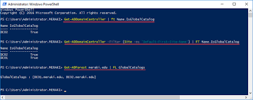 Determine If A Dc Is A Global Catalog Gc Server Dimitris Tonias