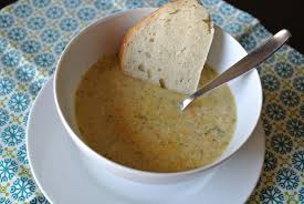 In a blender, combine the milk and flour and process until smooth. Cooking In Kirkland Broccoli Cheddar Soup