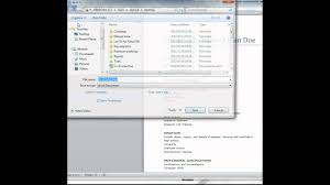 how to convert your cv to pdf youtube