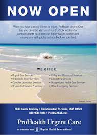 Vybe urgent care can help you feel better, faster. Now Open Prohealth Urgent Care In Usvi