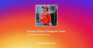 Please check back soon for updates. Sorana Cirstea Instagram Followers Statistics Analytics Speakrj Stats