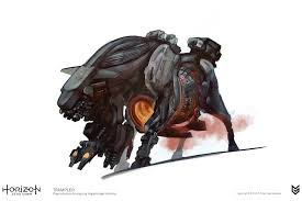 Artstation Horizon Zero Dawn Trampler Miguel Angel Martinez Concept Art World Horizon Zero Dawn Robot Concept Art