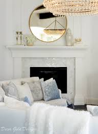 White, silver and gold are the essential colours for christmas time. Living Room Decor Gold Designs