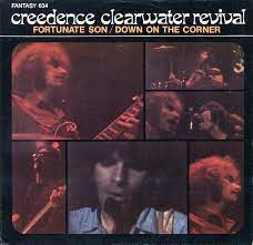 Fortunate Son / Down on the Corner by Creedence Clearwater Revival (Single, Swamp Rock): Reviews, Ratings, Credits, Song list - Rate Your Music
