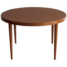 Beautiful Round Dining Table In Teak Designed By Kai Kristiansen For Skovmand And Andersen In Denmark In The 1960s The Ro Teak Dining Table Dining Table Table