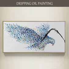 Maybe you would like to learn more about one of these? New Technical Spot Painting Hand Painted Flying Eagle Oil Painting For Wall Decor Modern Abstract Animal Blue Bird Oil Painting Eagle Oil Painting Paintings For Walloil Painting Aliexpress