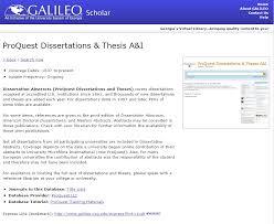 Dissertations written from 1997 forward are available full text. Access Proquest Dissertations Theses A I Research Guides At Savannah State University