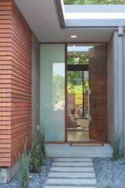 Adding Wood To The Existing Stucco To Create A More Dramatic Definition Of Space Contemporary Front Doors Modern Exterior Doors Door Design Modern