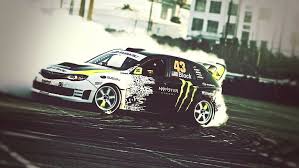 1440x900px Free Download Hd Wallpaper Ken Block Gymkhana Subaru Monster Energy Wallpaper Flare Black vehicle digital wallpaper, car, race cars, ken block, ford fiesta hoonigan, ken block, collage, artwork, sticker bomb. wallpaperflare