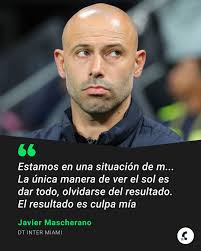 Inter Miami no levanta... y Javier Mascherano fue muy autocrítico 😬 👎 Las  Garzas igualaron ante Philadelphia 3 a 3 por la MLS y acumulan apenas una  victoria en los últimos ocho