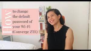 The default zte f670 router password is: How To Change Wifi Name Converge Zte Herunterladen