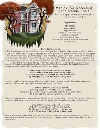Dream Home Spell As A Note If You Don T Have A Specific Physical Home In Mind Visualize What You Do Want While You Magick Book Of Shadows Spells Witchcraft