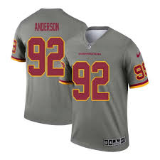 Abdullah Anderson Jersey Abdullah Anderson Commanders No 92 by Wairaiders
