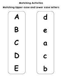 The alphabet letter worksheets include the . 10 Best Alphabet Matching Printable Worksheets Printablee Com