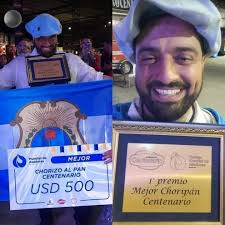 ORGULLO NACIONAL: ARGENTINA SE QUEDÓ CON EL PREMIO AL MEJOR CHORIPAN EN EL  MUNDIAL DE ASADORES🔝🫶 Pablo Tejada Ruiz, oriundo de Jáchal, se consagró  con el premio al Mejor Chorizo al Pan