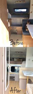 Truck Camper Trailer Remodel Before And After Insta Sara Vintage Camper Remodel Remodeled Campers Caravan Renovation