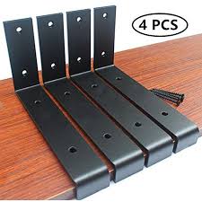 This lovely fox wall shelf is a rustic style brushed wood large scale fox head wall shelf or clock bracket with great detail. 4 Pack 7 25 L X 4 H X 1 5 W 5mm Thick Black Lip Shelf Bracket