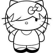 Emo Hello Kitty Coloring Pages New Coloring Pages Hello Kitty Colouring Pages Hello Kitty Coloring Hello Kitty Art