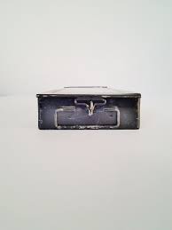 Vintage Bank Safety Deposit Box 25 00 Via Etsy Safe Deposit Box Vintage Deposit Box