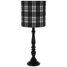 Lamp shades replacement lamp shades. Black White Plaid Lamp Hobby Lobby 1763622