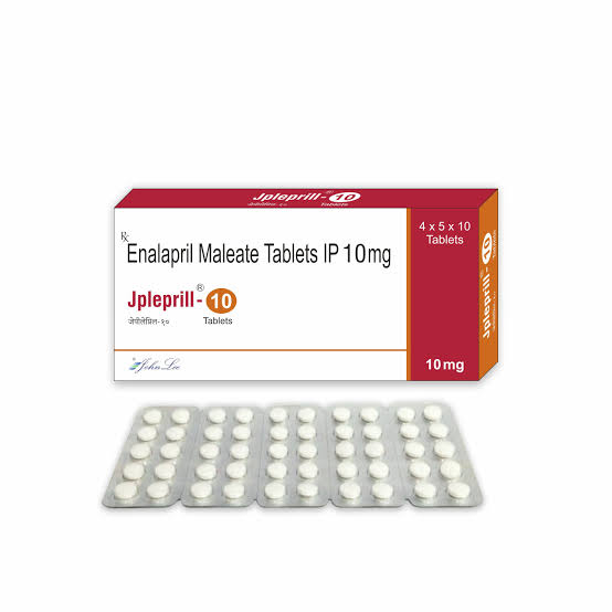 Jpleprill-10; Enalapril maleate IP 10 Mg: Treat high blood pressure