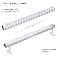 Led Under Cabinet Lighting Touch Control Dimmable Under Counter Light Strips For Kitchen Closet Shelf 3 Pcs Light Bars Kit 12w 1200 Lumen 4000k Nature White