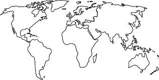 Die schöne weltkarte von vacentures ist einzigartig! Draw Outline Continents Google Search Weltkarte Kontinente Weltkarte Karten