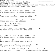 White Christmas Chords 2015confession