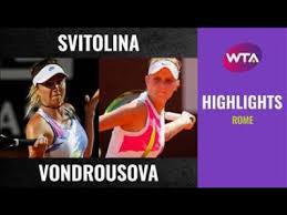 The 2021 wta tour calendar comprises the grand slam tournaments (supervised by the international tennis federation (itf)), the wta 1000 tournaments, the wta 500 tournaments, the wta 250 tournaments, the billie jean king cup (organized by the itf), and the. Elina Svitolina Vs Marketa Vondrousova 2020 Rome Quarterfinal Wta Highlights Youtube