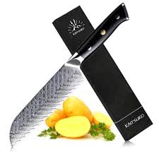 Set De 5 Couteaux En Acier Damas Collection Chef Yakumoto Acier Damas Couteau Damas