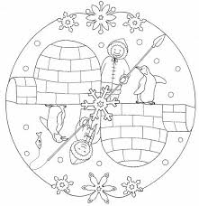 Winter Mandala Coloring Pages For Kids Crafts And Worksheets For Preschool Toddler And Kindergarten Mandala Coloring Pages Mandala Coloring Coloring Pages