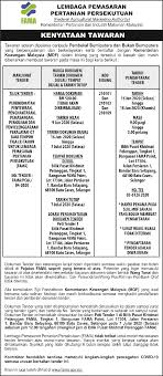 Bayaran pendaftaran surat kuasa wakil. Portal Rasmi Fama