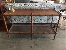 Faux Bamboo Sofa Console Table Bamboo Sofa Faux Bamboo Sofa Table Decor