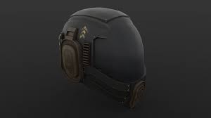 Sci Fi Helmet Military 3d Model Helmet Concept Futuristic Helmet Motorcycle Helmets