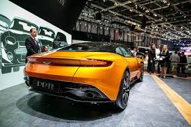Image result for Sunburst Yellow 2017 Aston Martin