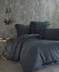 Ecocotton Organik Pamuk Ekstra Genis Nevresim Takimi Alisa Lacivert Nevresim Takimi Nevresim Takimlari Nevresim