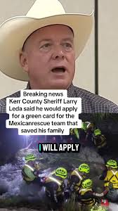 Lyda Sheriff Mexican Rescuers