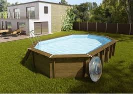 Piscine Bois Blooma Kariba 6 37 X 4 12 M Liner Bleu Bache Ete Offerte Ldd Pas Cher Piscine Castorama Iziva Com