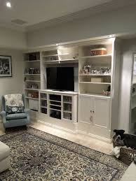 Liatorp Built In Colour Matched In Australia Using Dulux Super Enamel White Starlight Half Living Room Built Ins Ikea Living Room Liatorp