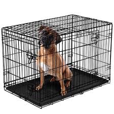 Coating polyester cloth, glass fiber. Vibrant Life Double Door Folding Dog Crate With Divider Xx Large 48 Walmart Com Walmart Com