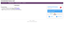 Check out '7 little words' answers for today! Crosswordpuzzlehelp Net At Wi Crossword Solver By Crossword Puzzle Help