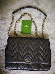 Buy kate spade and get the best deals at the lowest prices on ebay! Kate Spade New York Briar Lane Quilted Emelyn Crossbody Bag Gunmetal Women S Fashion Bags Wallets On Carousell