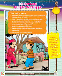 Komik Adab Berbagi Dengan Tetangga Buku Komik Komik Anak Literasi