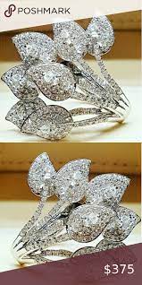 The Calla Lilly Million Dollar Flower Ring Womens Jewelry Rings Flower Ring Calla Lillies