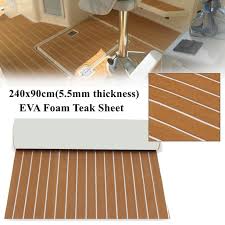 Interior boat flooring these interiors yacht flooring materials are the most durable and convincing materials in the market made out of 100% pvc, these boat flooring materials don't get dent, they are anti fungal, and will make your boating time more enjoyable since the upkeep is minimum. 35 4 X 94 5 Marine Boat Sheet Teak Decking Boat Flooring Mats Yacht Flooring Eva Foam Floor Sheet Non Skid Self Adhesive Sea Deck 5 5mm Thickness Walmart Com Walmart Com