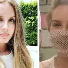 Shop lana del rey masks created by independent artists from around the globe. Lana Del Rey S Coronavirus Mask Is Making People Mad 9celebrity